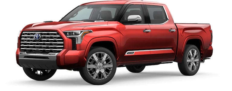 2022 Toyota Tundra Capstone in Supersonic Red | Seeger Toyota St. Louis in St Louis MO