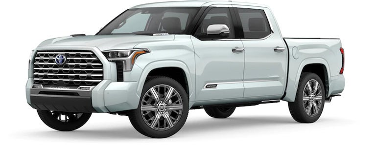 2022 Toyota Tundra Capstone in Wind Chill Pearl | Seeger Toyota St. Louis in St Louis MO