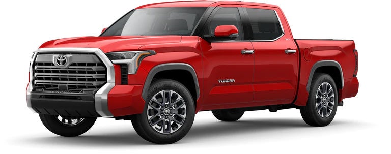 2022 Toyota Tundra Limited in Supersonic Red | Seeger Toyota St. Louis in St Louis MO
