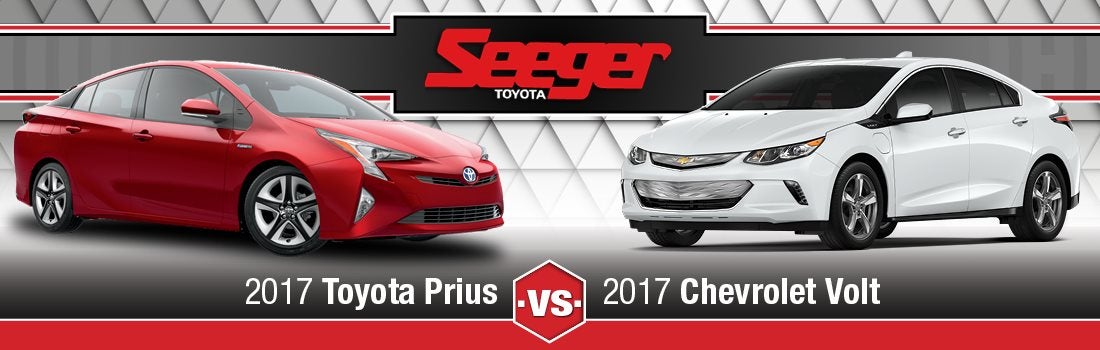 2017 Toyota Prius vs. 2017 Chevrolet Volt