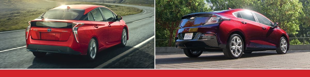 2017 Toyota Prius vs. 2017 Chevrolet Volt