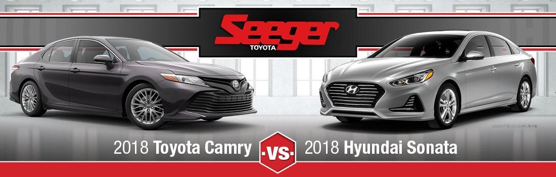 2018 Toyota Camry vs. 2018 Hyundai Sonata in St. Louis, MO 