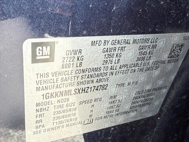 2017 GMC Acadia FWD 4dr SLT w/SLT-1