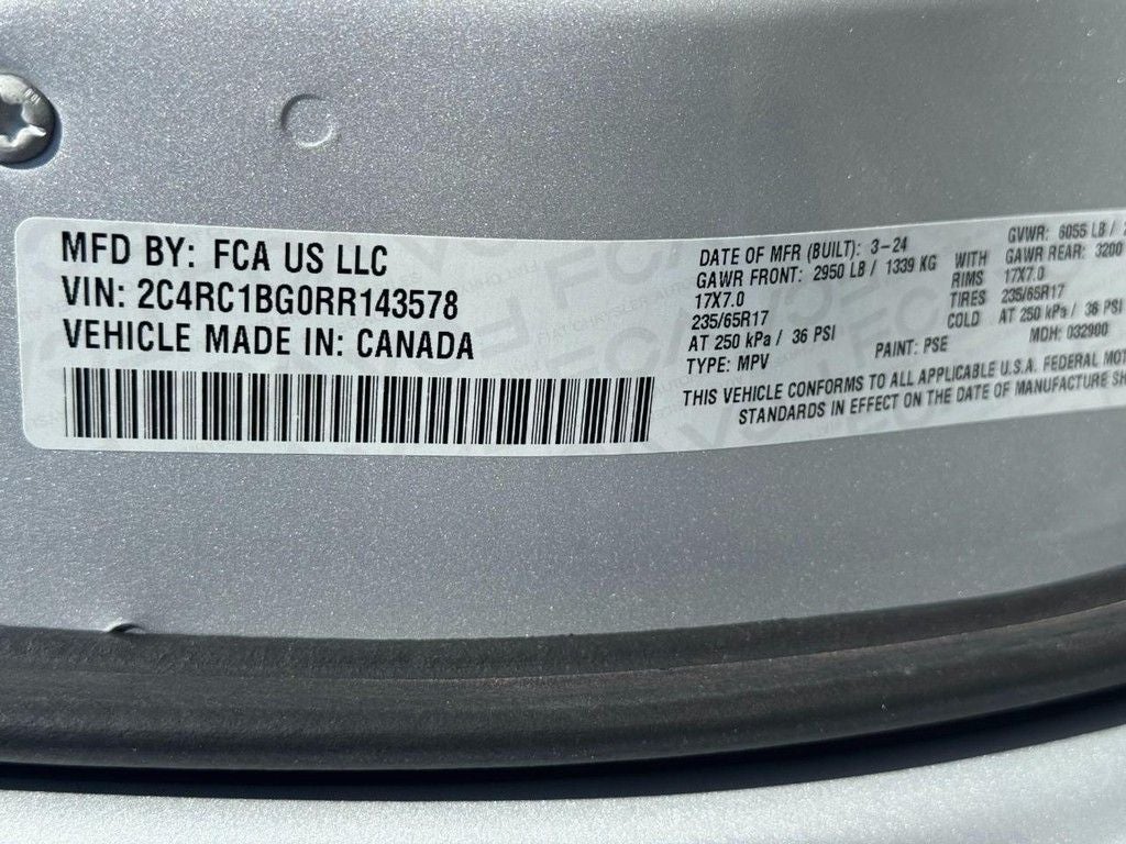 2024 Chrysler Pacifica Touring L