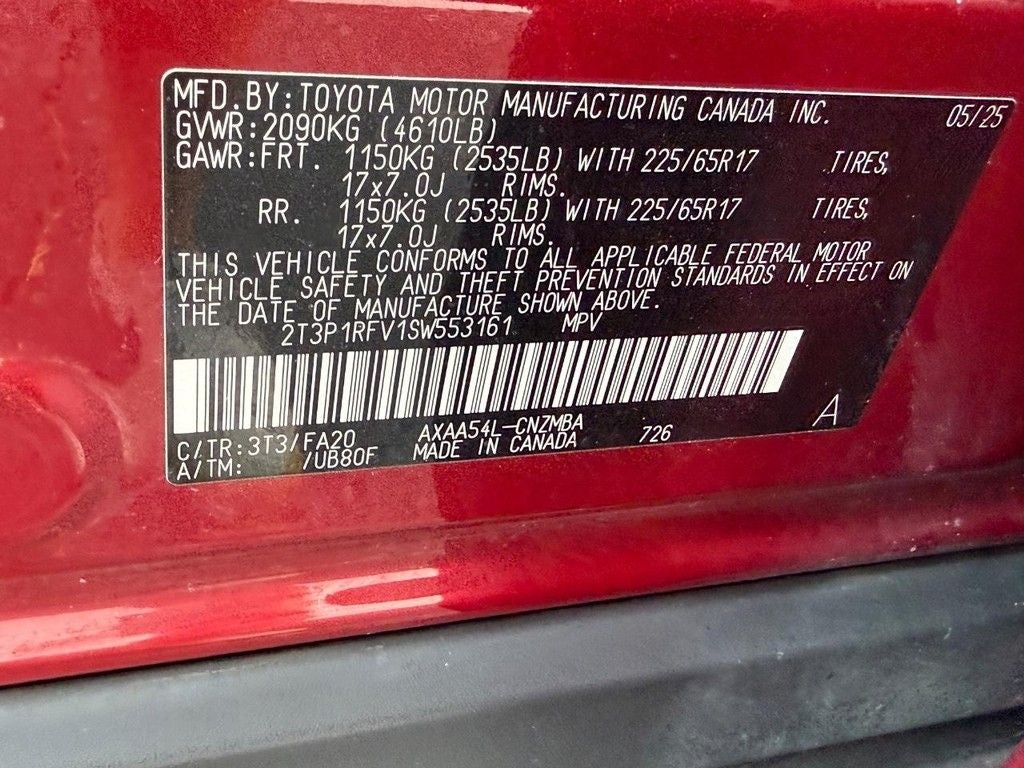 2025 Toyota RAV4 XLE