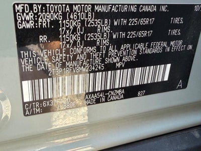 2021 Toyota RAV4 XLE