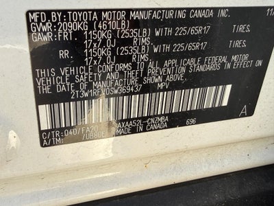 2025 Toyota RAV4 XLE FWD (Natl)