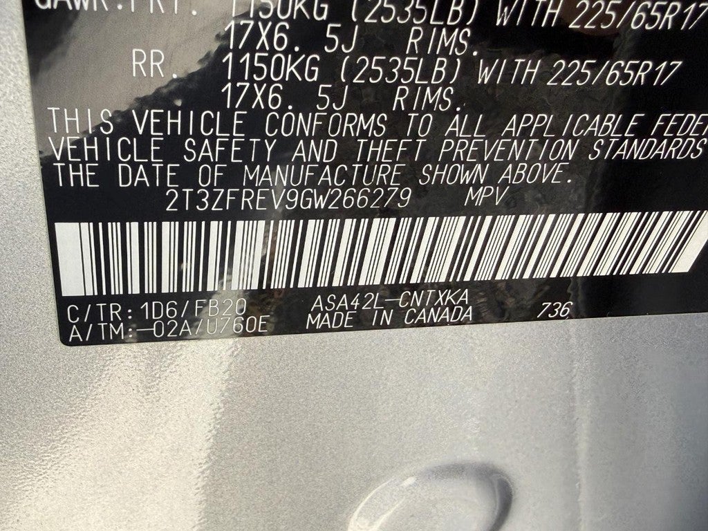 2016 Toyota RAV4 FWD 4dr LE (Natl)