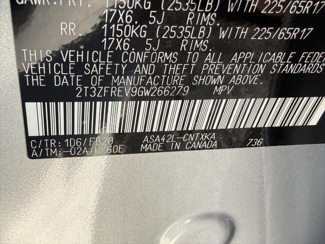 2016 Toyota RAV4 FWD 4dr LE (Natl)