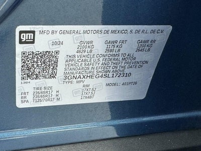 2025 Chevrolet Equinox FWD LT