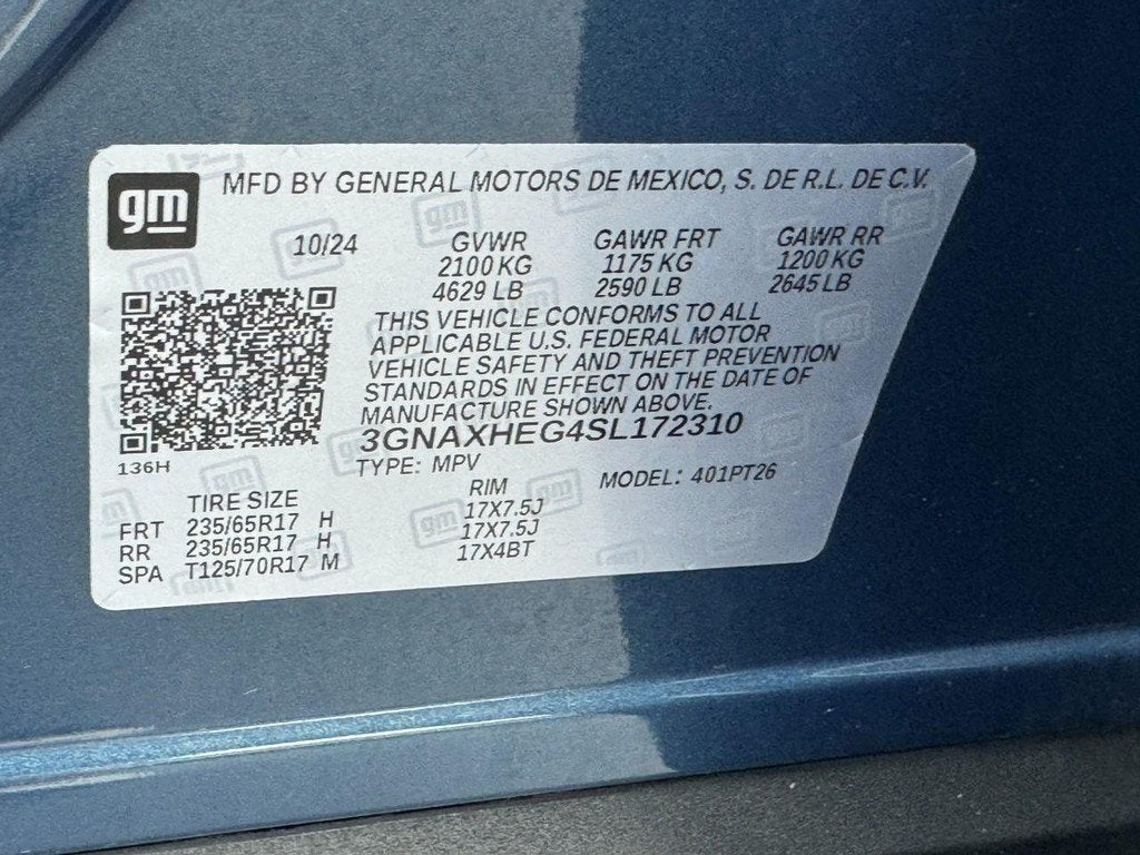 2025 Chevrolet Equinox LT