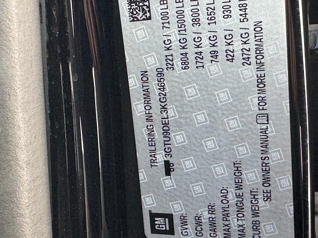 2019 GMC Sierra 1500 4WD Crew Cab 147" SLT