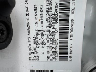 2023 Toyota Tacoma 4WD Double Cab 5' Bed V6 (Natl)