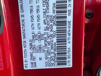 2023 Toyota Tacoma 2WD Double Cab 6' Bed V6 AT (Natl)