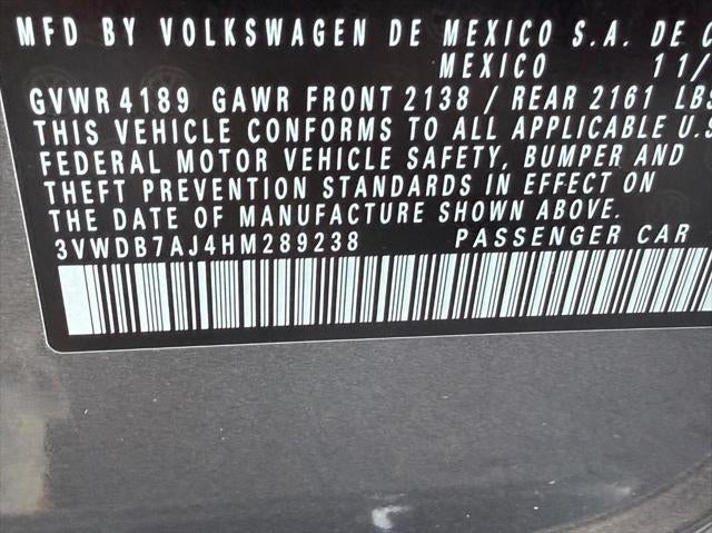 2017 Volkswagen Jetta 1.4T SE Auto