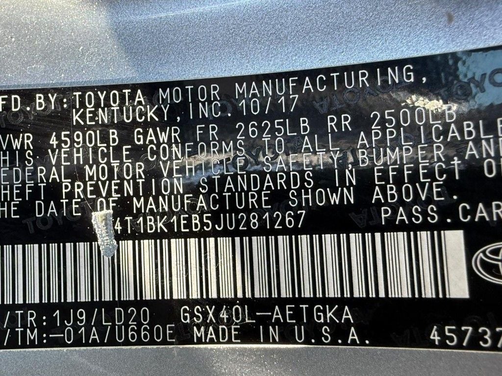 2018 Toyota Avalon XLE