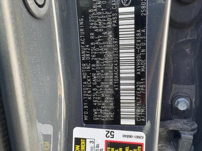 2025 Toyota Camry (Natl)