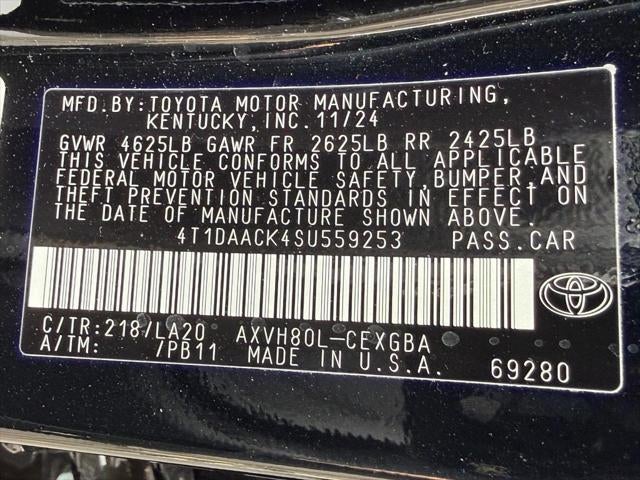 2025 Toyota CAMRY XLE