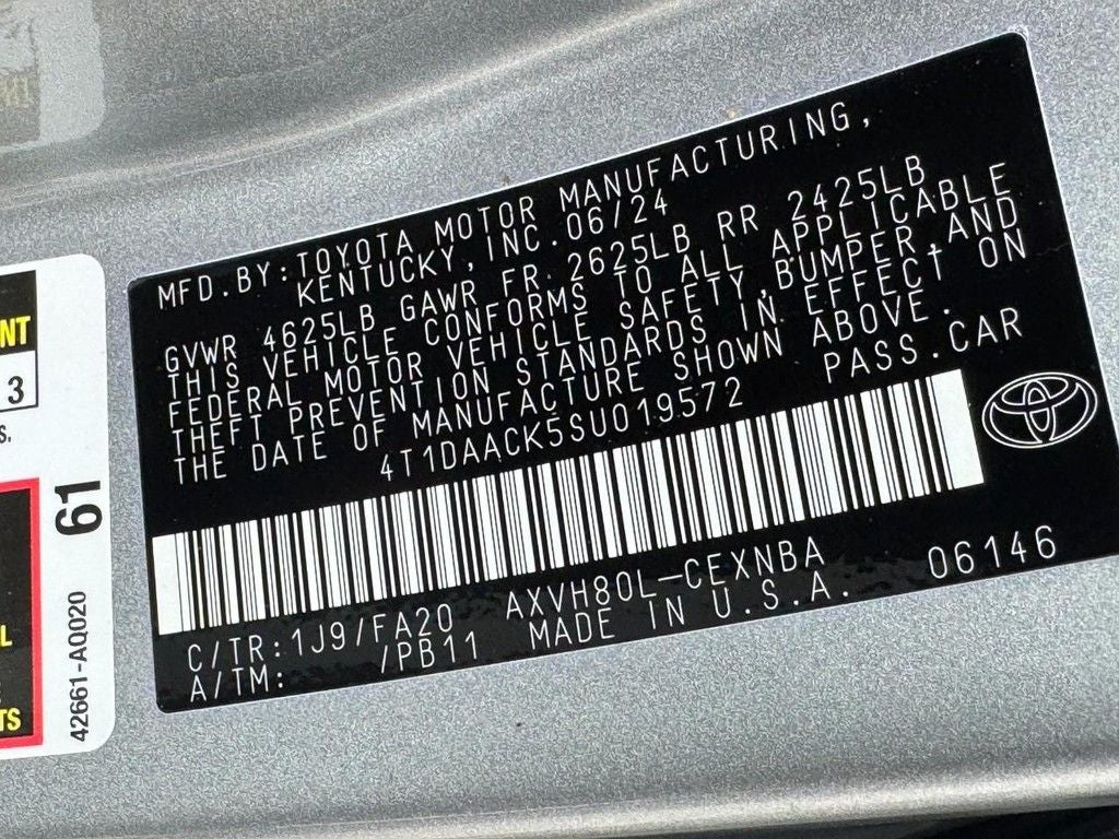 2025 Toyota Camry LE