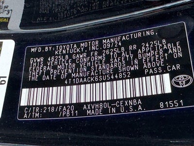 2025 Toyota Camry LE