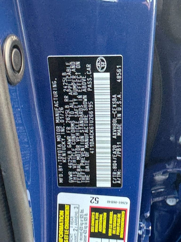 2026 Toyota Camry SE