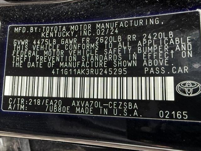 2024 Toyota CAMRY Base