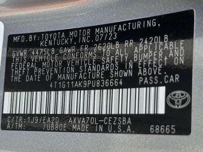 2023 Toyota Camry SE