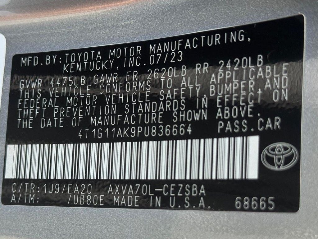 2023 Toyota Camry SE