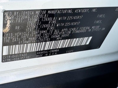 2025 Toyota RAV4 Hybrid XLE