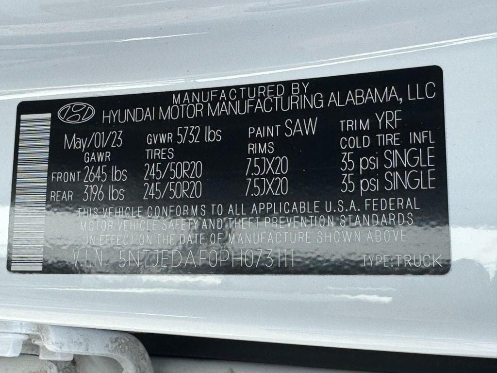 2023 Hyundai Santa Cruz Limited