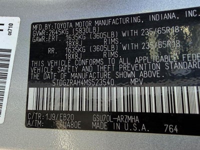2021 Toyota Highlander XLE