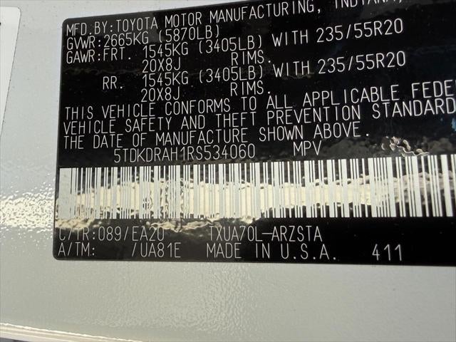 2024 Toyota Highlander XSE FWD (Natl)