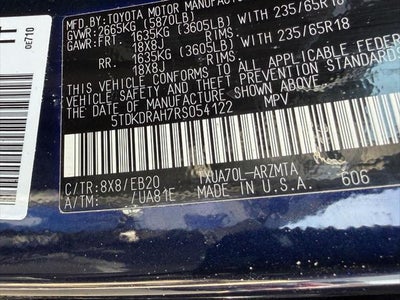 2024 Toyota Highlander LE FWD (Natl)