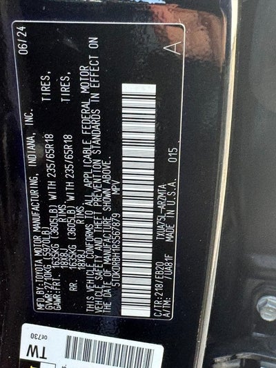 2024 Toyota Highlander Base