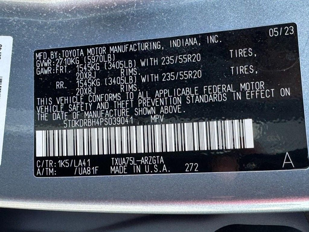 2023 Toyota Highlander L