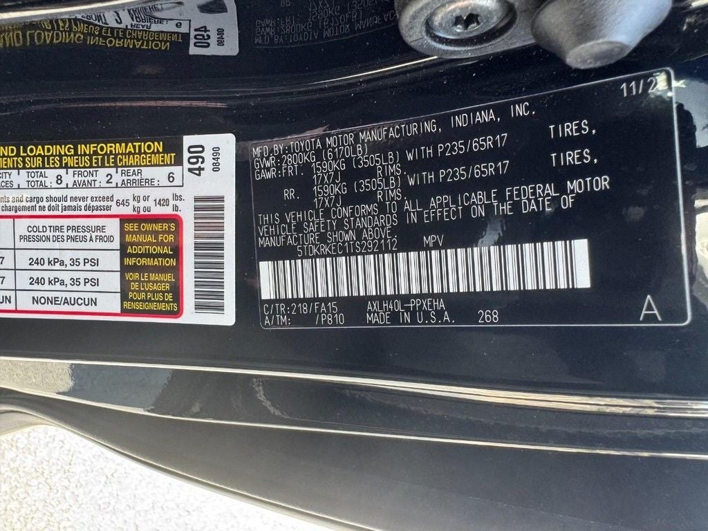 2026 Toyota Sienna LE 8 Passenger