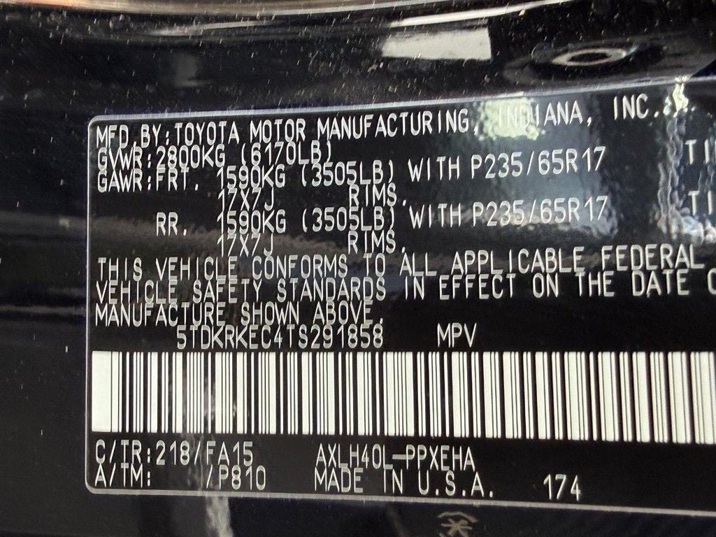 2026 Toyota Sienna LE 8 Passenger