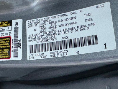 2024 Toyota Tundra Platinum