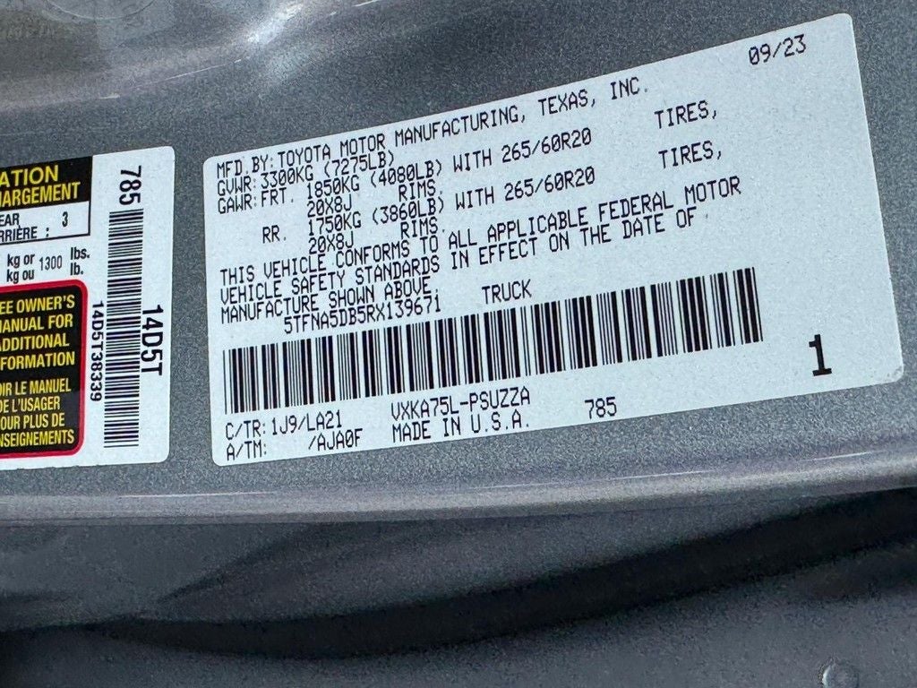 2024 Toyota Tundra Platinum