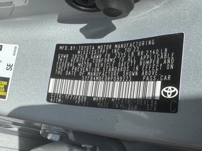 2024 Toyota Corolla LE