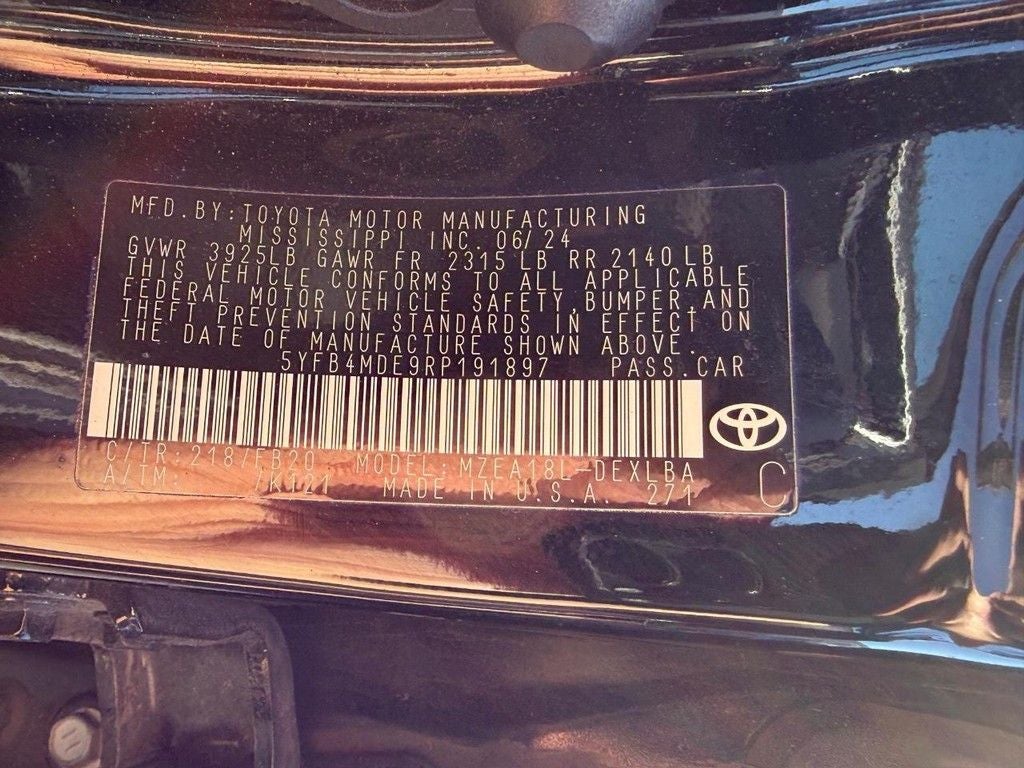 2024 Toyota Corolla LE