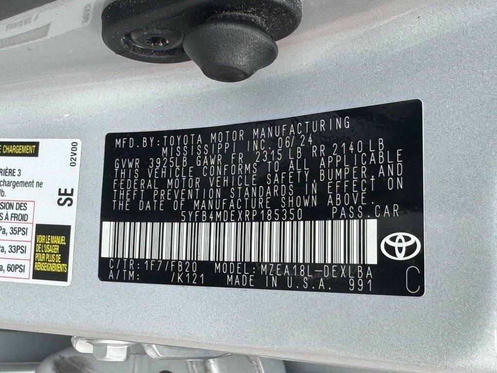 2024 Toyota Corolla LE