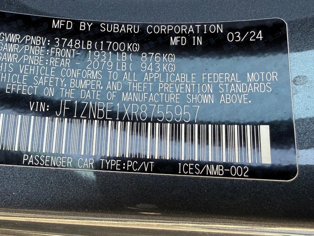 2024 Toyota GR86 Premium Auto (Natl)