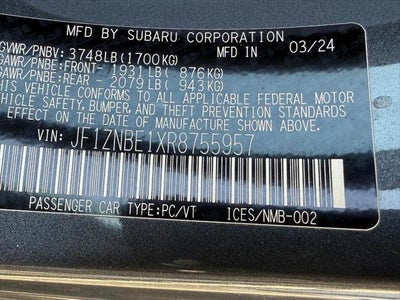 2024 Toyota GR86 Premium Auto (Natl)