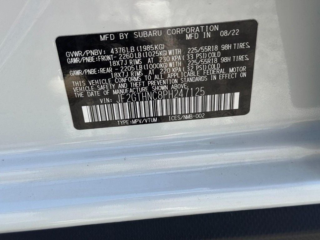 2023 Subaru Crosstrek Limited