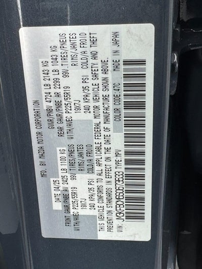 2025 Mazda Mazda CX-5 2.5 S Carbon Edition