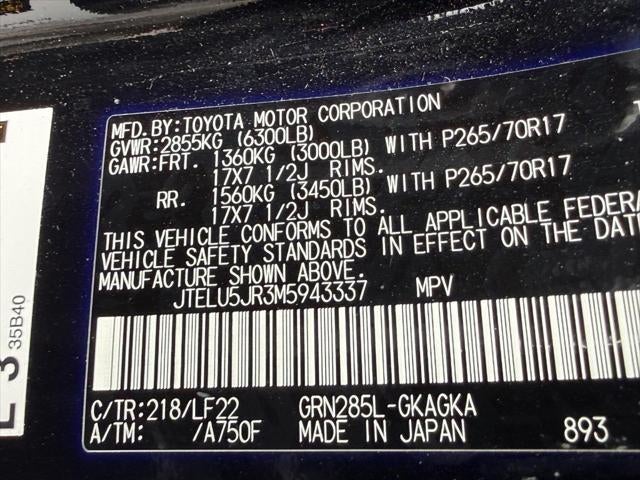 2021 Toyota 4RUNNER TRD Pro