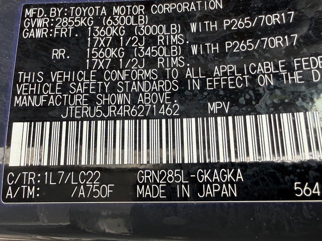 2024 Toyota 4Runner TRD Off Road Premium 4WD (Natl)