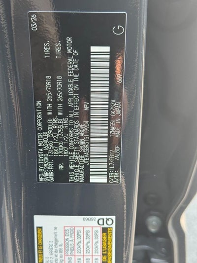 2026 Toyota 4Runner TRD Off-Road