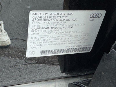 2021 Audi Q3 Premium S Line quattro